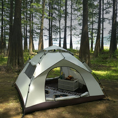 UV Protection Camping Tent with 2 Doors and 2 Windows