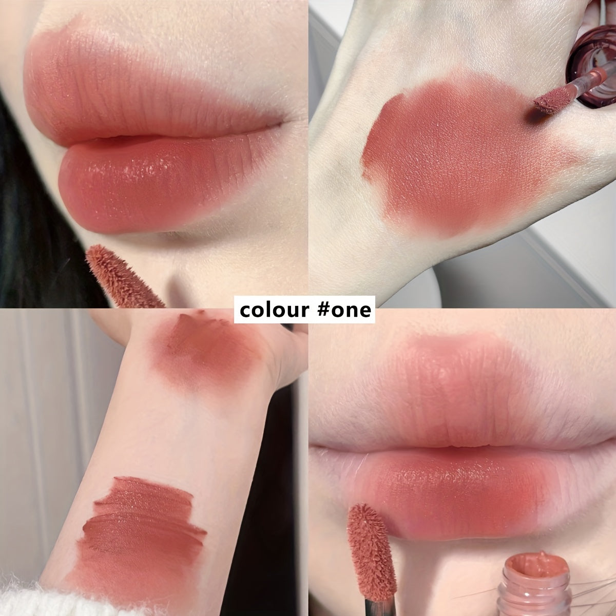 Irregular Art Matte Lip Glaze Long Lasting Waterproof