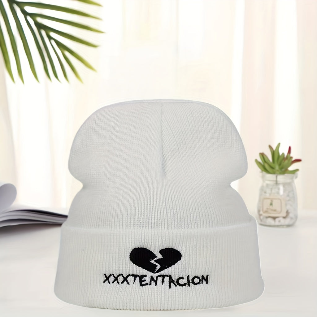 Love Needle Knitted Hat for Unisex