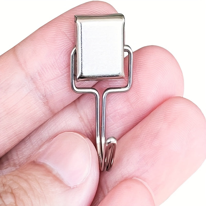 10pcs Magnetic Hooks 6 35KG Strong Magnets With Hooks For Hanging Cruise Fridge