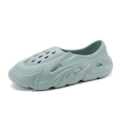 Men's Lightweight Comfy Clogs Hollow Out Non Slip Garden Shoes