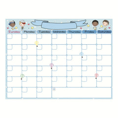 Magnetic Monthly Planner Whiteboard for Fridge