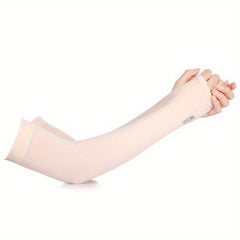UV Protection Ice Sleeves Long Fingerless Gloves Unisex