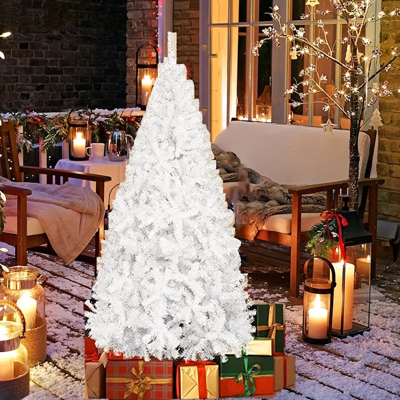 Artificial Christmas Tree With Metal Stand For Home Office And Christmas Party