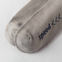 5 Pairs Letter & Striped Print Socks Women's Stockings