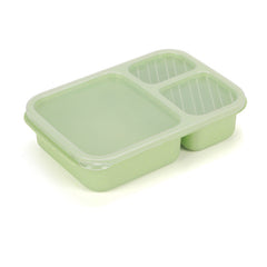 Fresh Keeping Bento Box 3 Grid Lunch Container for Outdoor Camping
