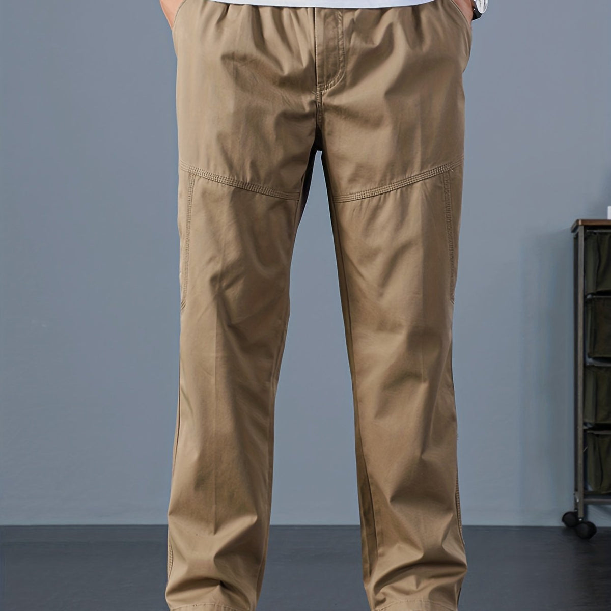Men's Vintage Active Stretch Casual Trousers for Outdoor