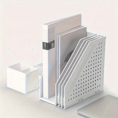 Desktop File Rack Organizer Layer Business Information Basket Folder Storage