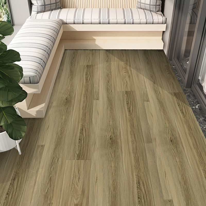 Brown Wood Grain Floor Stickers - Non-slip Waterproof Self-adhesive
