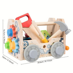 Wooden Play House Toy Set Educational Toy