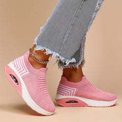 Women's Lightweight Air Cushion Running Shoes Breathable Outdoor Sneakers