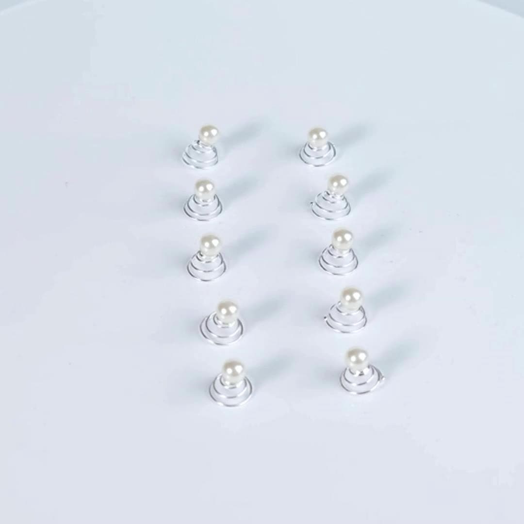Kids Bun Hair Clip Accessories 10pcs Pack