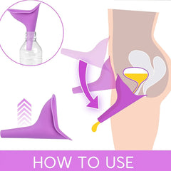 Women's Standing Urinal Emergency Urinal Portable Outdoor Girls Urinal