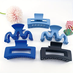 Hollow Hair Claw Solid Shark Claw Ponytail Holder Hair Accessories