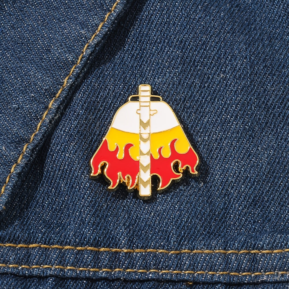Metal Brooch Cartoon Character Pin Gift
