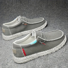  Men's Canvas Loafers Breathable Non Slip Sneakers