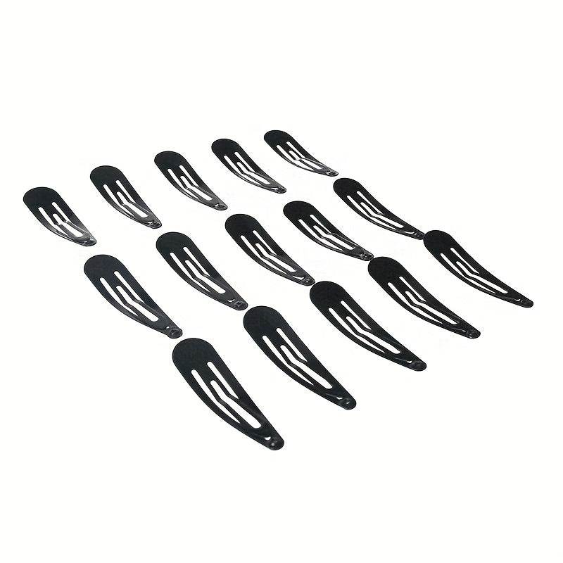 20pcs Solid Hair Clips Hair Snap Clip Non Slip Hair Decoration Accessories