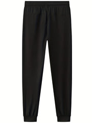 Classic Quick Drying Comfy Joggers Men's Casual High Stretch Loose Fit Pants