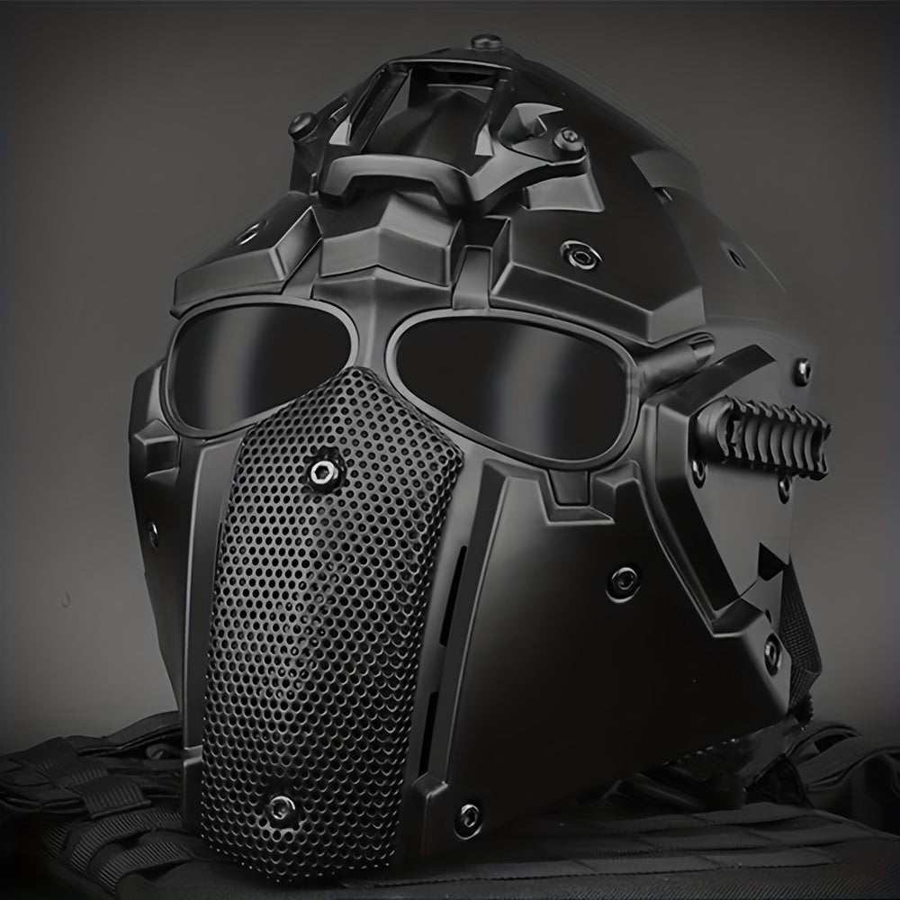 Outdoor Sci-fi Gear Cosplay Mask Halloween Costume