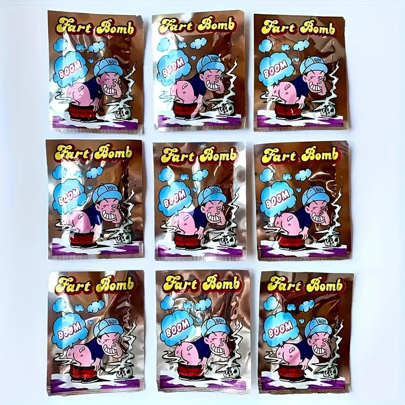 20pcs Stench Fart Bag Prank Colorful Sachet Portable Smelly Novelty Toys