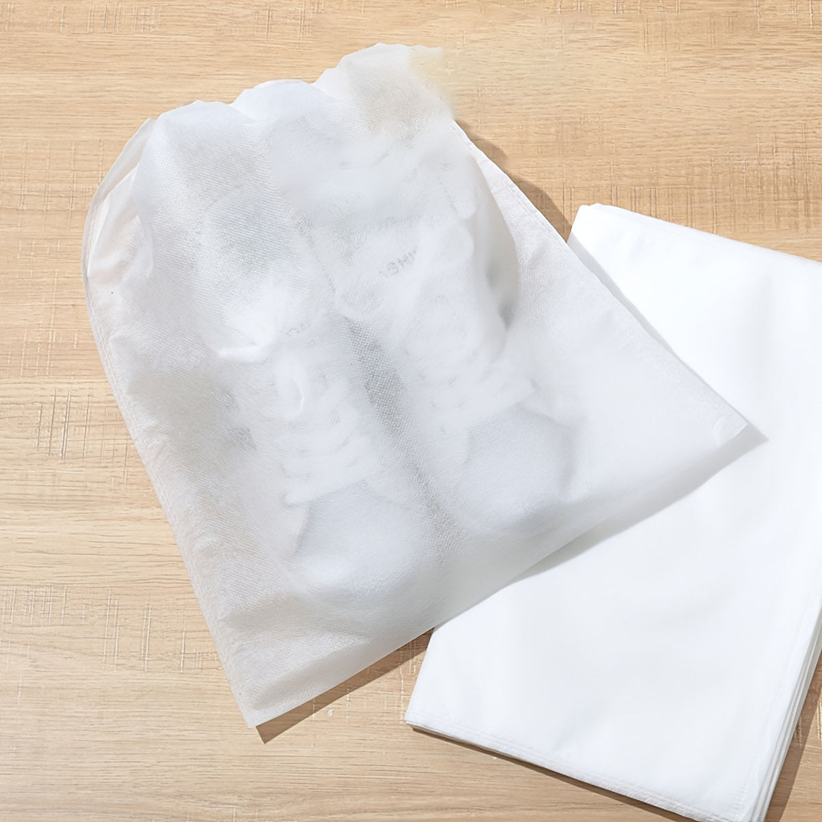 10pcs Anti Yellow Shoe Bag Non Woven Fabric for Travel Storage Pouch
