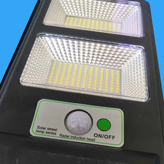 Ultra Bright Solar Street Lamp IP65 Motion Sensor Multiple Lighting Modes