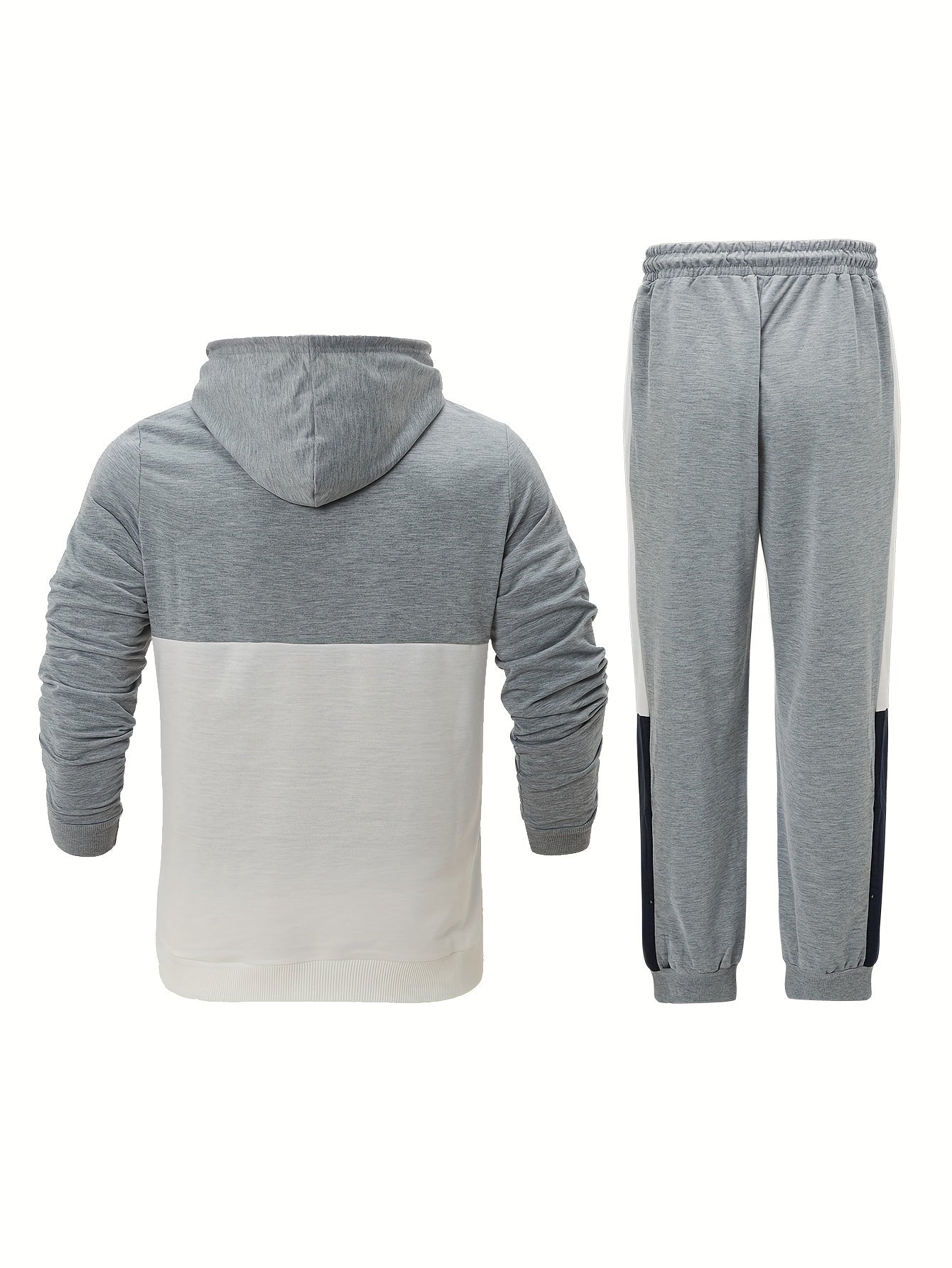 Men's 2pcs Tracksuit Hoodie & Sweatpants Set for Autumn Winter