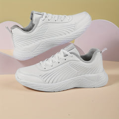 Women's Plush Lined Thermal Furry Running Shoes Casual Winter Sneakers