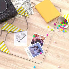 Clear PVC Writing Desk Pad Heat Resistant Waterproof Durable Desk Protect Mat