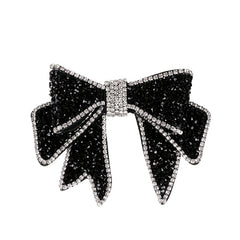 Vintage Rhinestone Hair Clip Barrette Hairpin