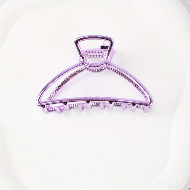 Metal Hair Claw Shark Claw Ponytail Holder Hair Accessories For Women