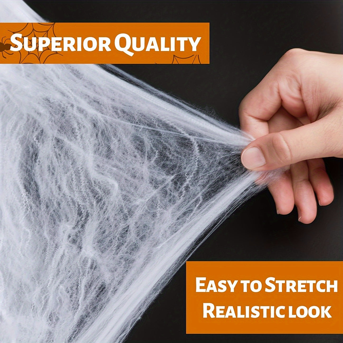 Halloween Spider Web Decoration