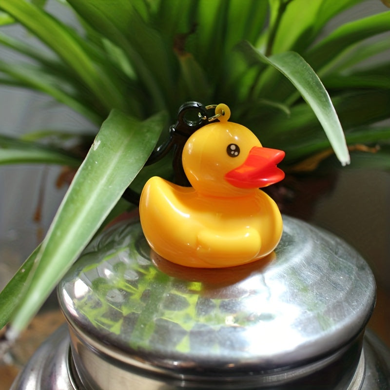 Solid ABS Duckling Key Chain Cartoon Key Chain Pendant Key Gift Series