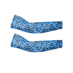 Camouflage Cycling Arm Sleeves for Men and Women Sun Protection