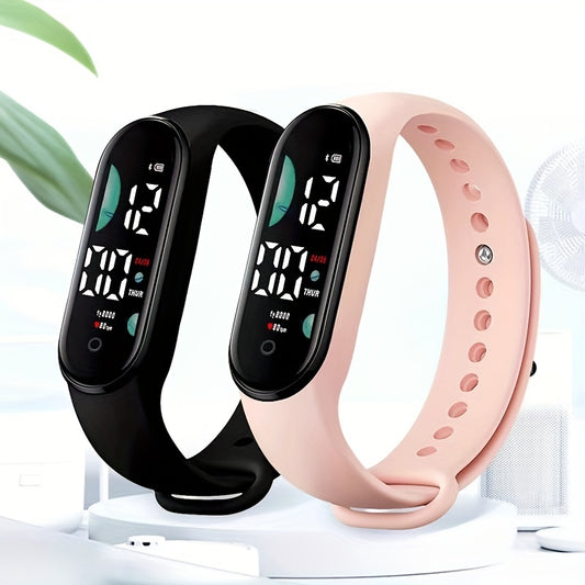 LED Electronic Watch Students Sports Bracelet Watch