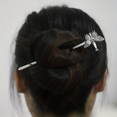 Vintage Viking Style Hairpin Moth Hair Stick Witch Nordic Celtic Accessory