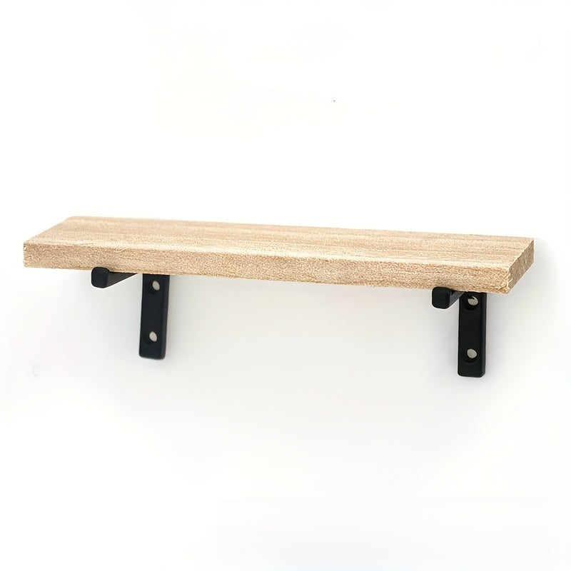 Mini Wooden Wall Shelf Model DIY Dollhouse Decor Props