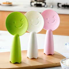 Smiling Rice Paddle Plastic Rice Spoon Kitchen Utensils