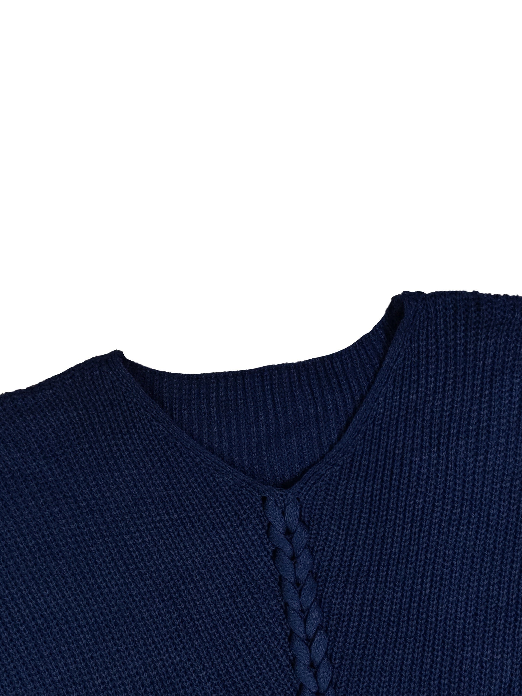  Casual Sweater Women's Plus Solid V Neck Lace Up Pullover Jumper