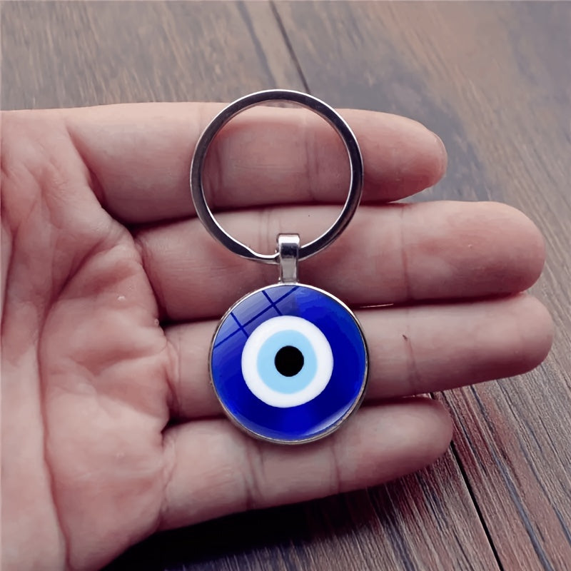 Vintage Animal Eyes Keychain Necklace Bag Charm Boys Girls