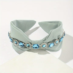 Baroque Rhinestone Headband Crystal Head Hoop Hair Accessories