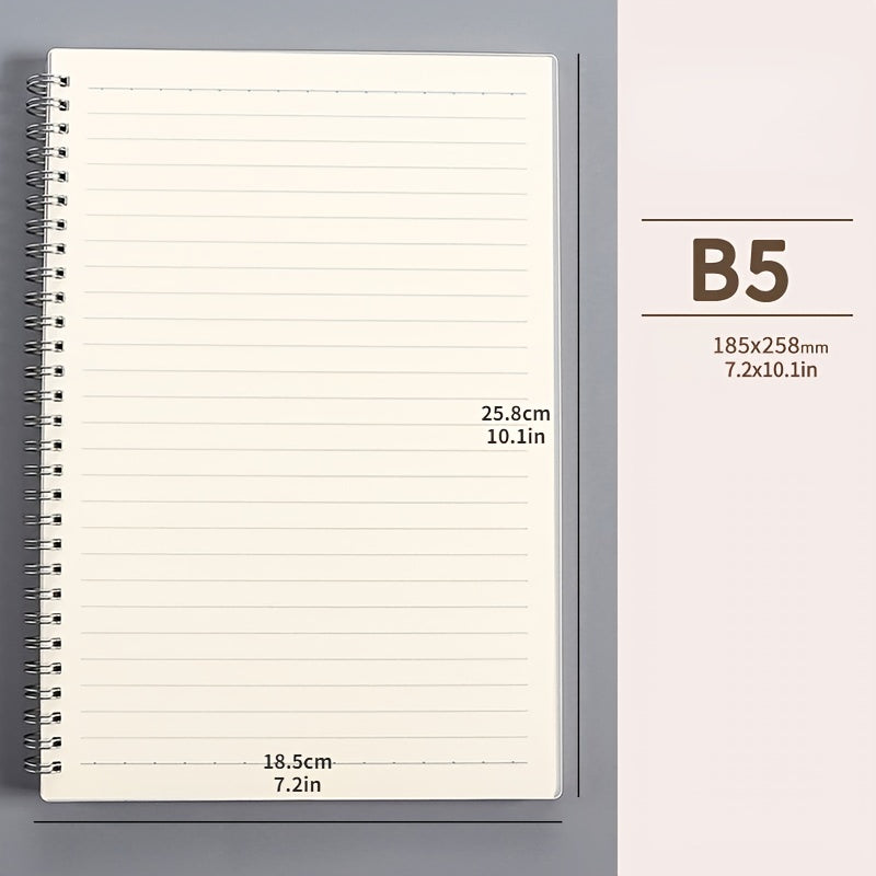 Thickened A5/B5/A4 Horizontal Line Notebook