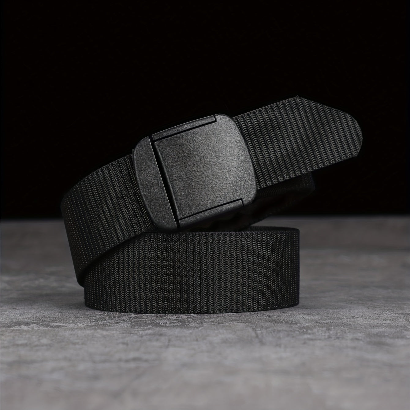 Men's Tactical Leather Belt with Zipper - Outdoor Belt