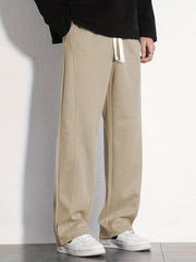 California 58 Cotton Sweatpants Men's Casual Solid Loose Fit Drawstring Pants