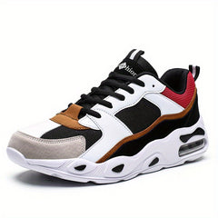 Women's Air Cushion Running Shoes Lace Up Closure Tennis Casual