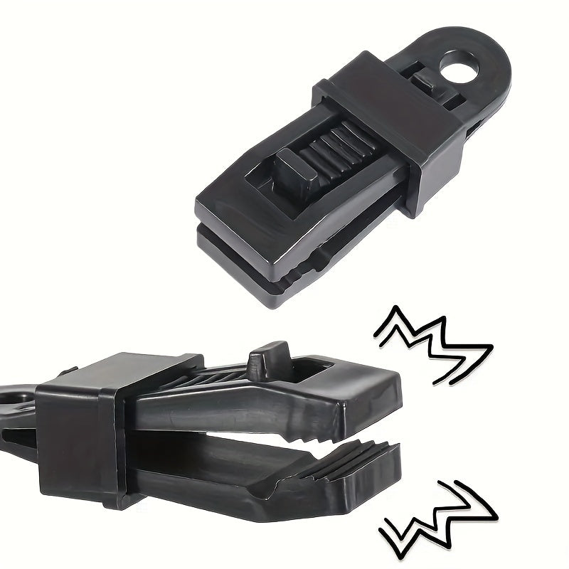 Tarpaulin Tarp Fixing Clip Canopy Windproof Buckle