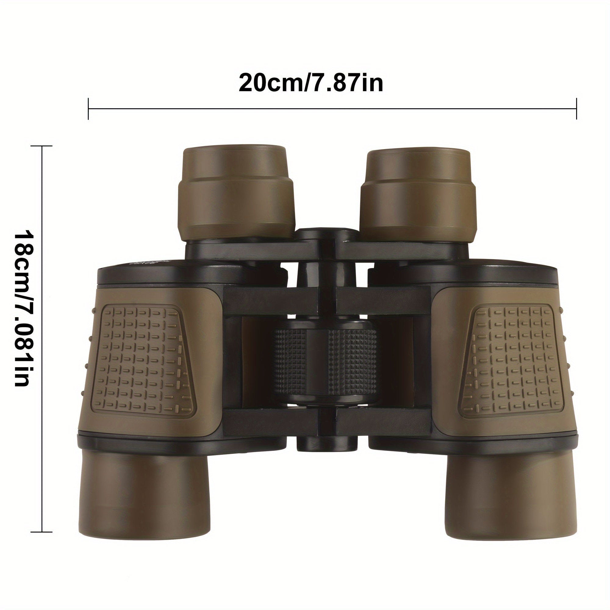 80X80 Compact HD Binoculars for Bird Watching Travel Football