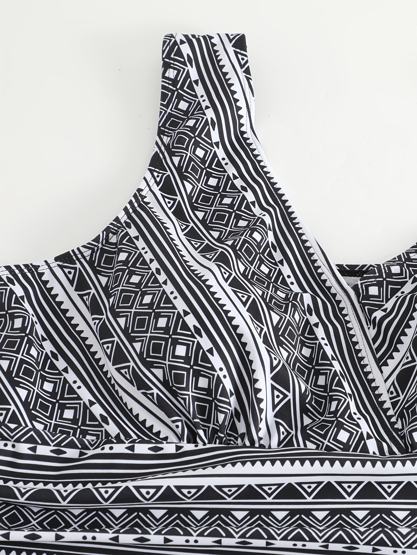  Boho Tankini Set Women's Two Piece Swimsuit