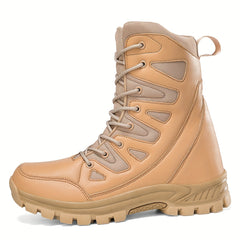 Men's High Top Tactical Work Boots Non Slip Durable Outdoor Hiking Boots