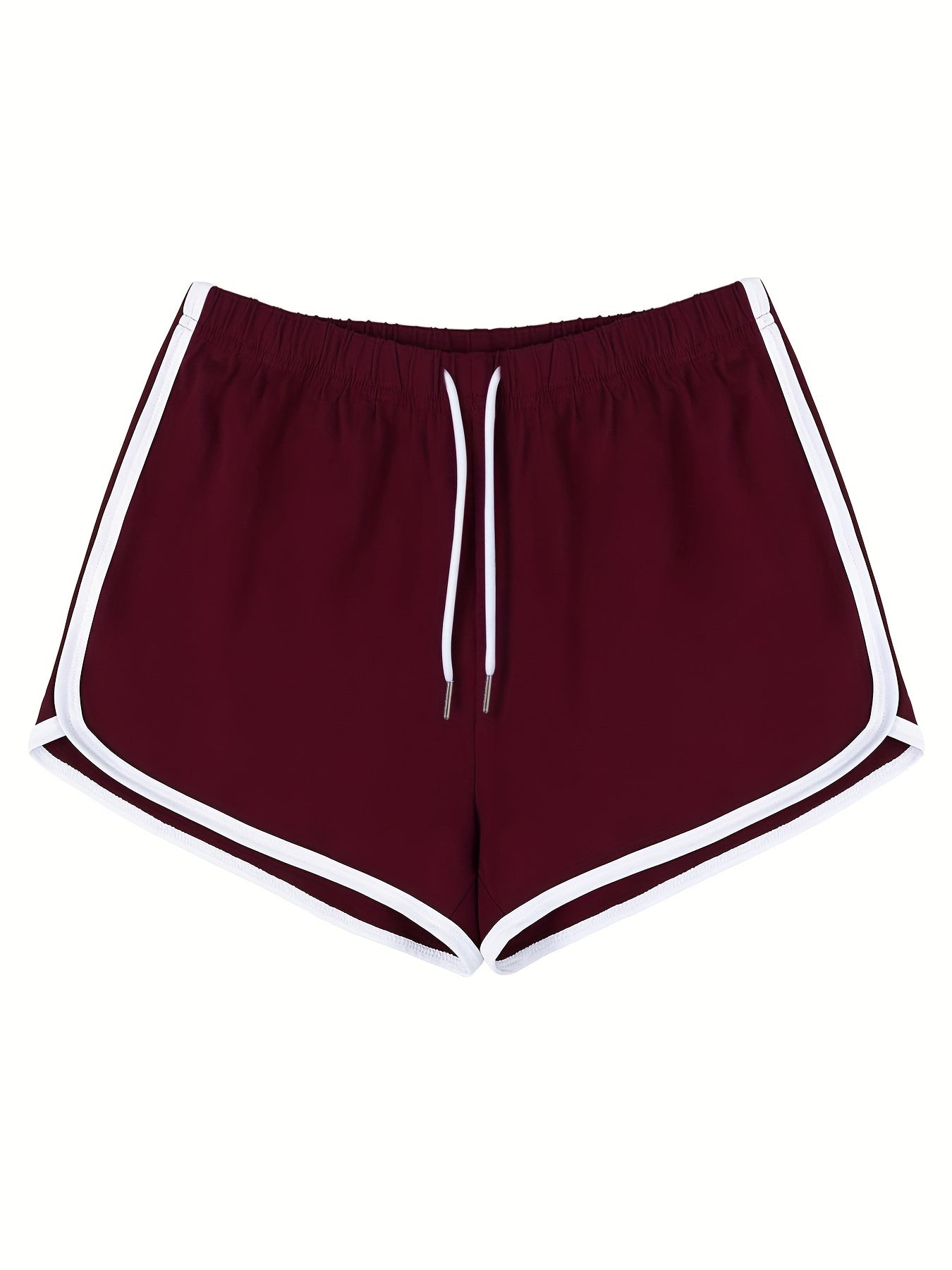 4 pack Women's Yoga Shorts with Drawstring Activewear for Running Gym